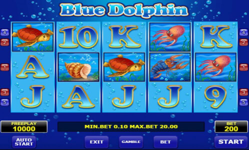 blue dolphin screenshot