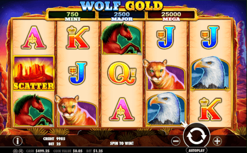 wolf gold screenshot