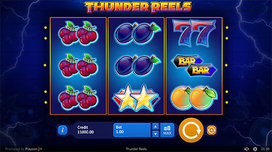 Thunder Reels screenshot