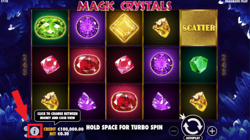 info crystals slot