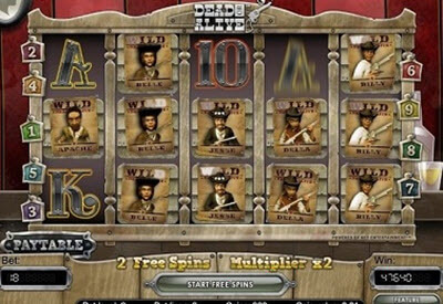 Dead or Alive free spins