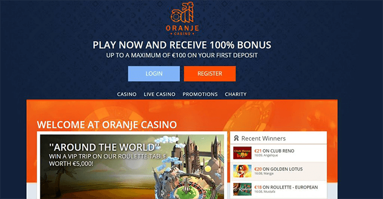 oranje casino review